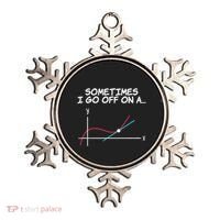 Math Teacher Sometimes I Go Off On A Tangent Ornament thumb 0