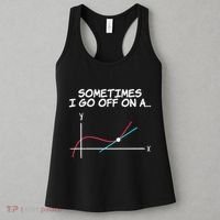 Math Teacher Sometimes I Go Off On A Tangent Women's Tank Top thumb 3