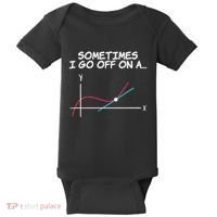 Math Teacher Sometimes I Go Off On A Tangent Baby Bodysuit thumb 0