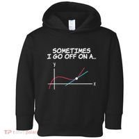 Math Teacher Sometimes I Go Off On A Tangent Toddler Hoodie thumb 0