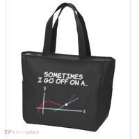 Math Teacher Sometimes I Go Off On A Tangent Tote Bag thumb 3