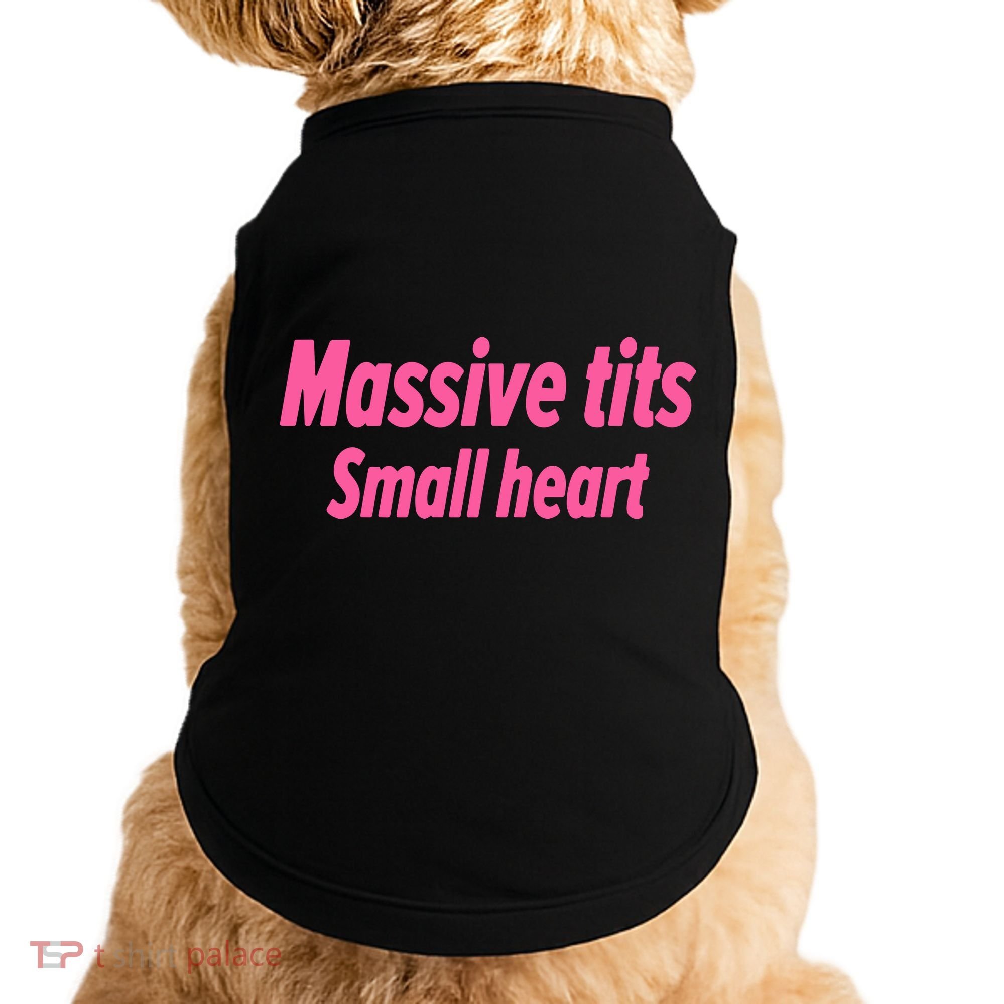 Massive Tits Small Heart Doggie Tank