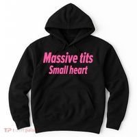 Massive Tits Small Heart Hoodie thumb 0