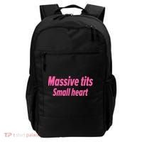 Massive Tits Small Heart Backpack thumb 0