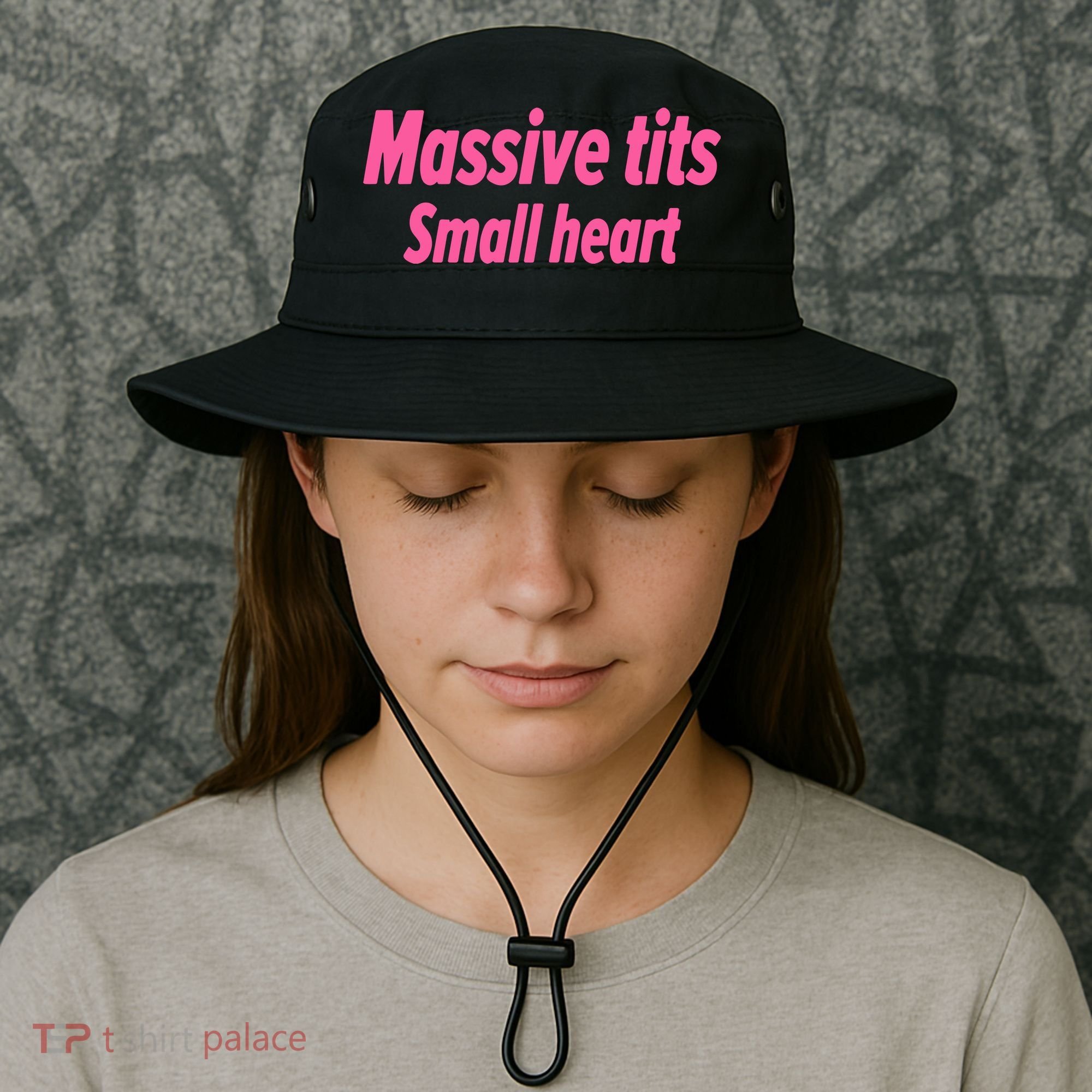 Massive Tits Small Heart Bucket Hat