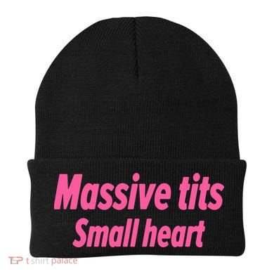 Massive Tits Small Heart Beanie
