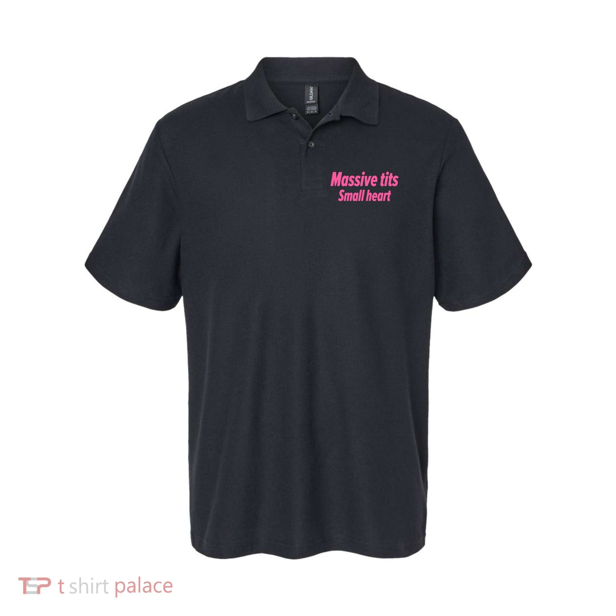 Massive Tits Small Heart Polo