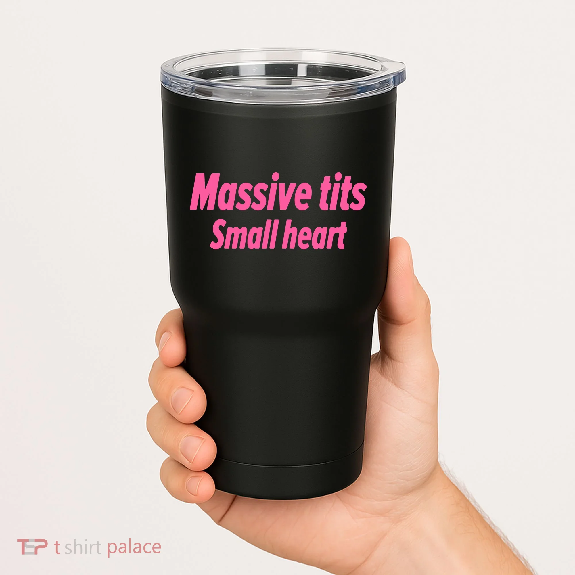 Massive Tits Small Heart Tumbler