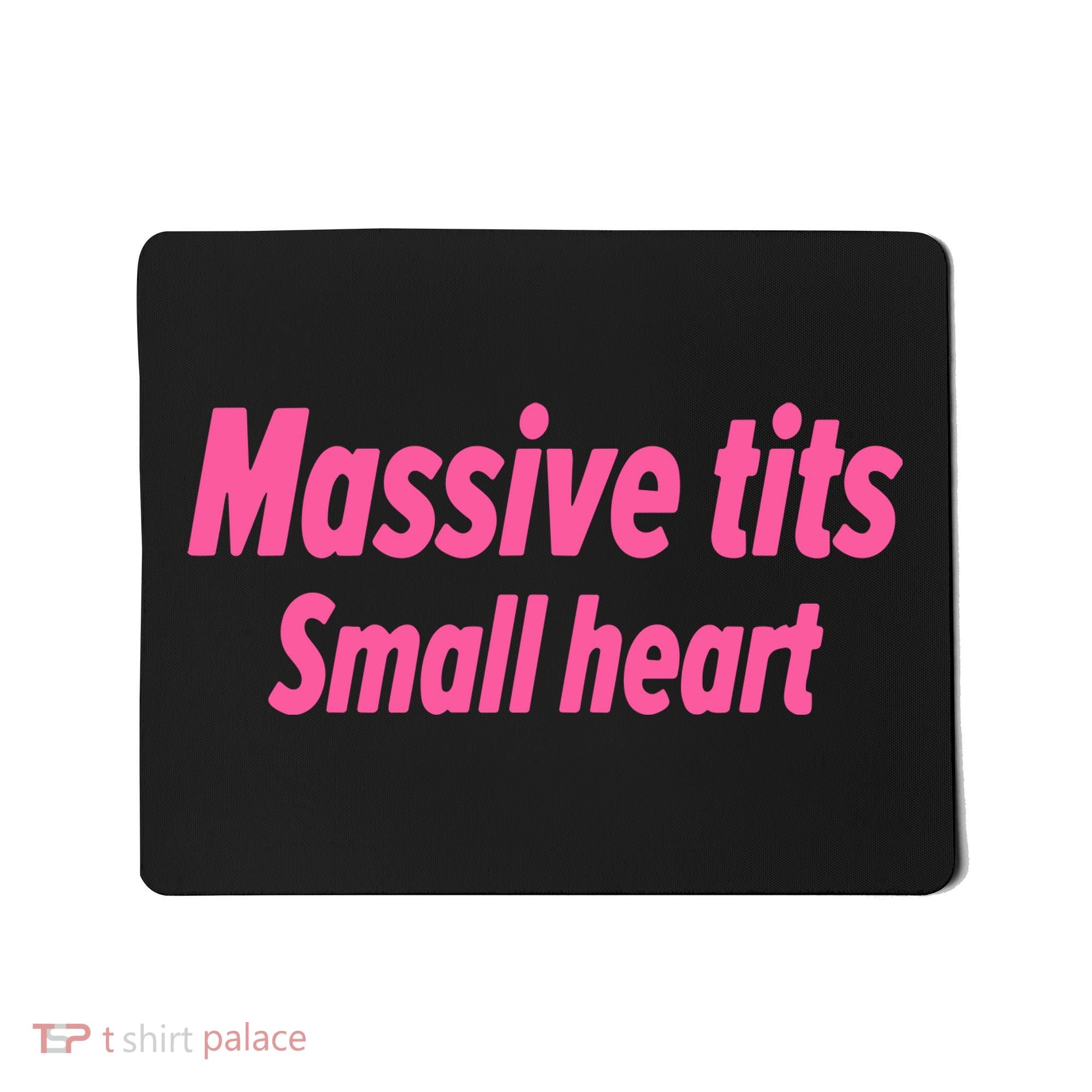 Massive Tits Small Heart Mousepad