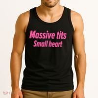 Massive Tits Small Heart Tank Top thumb 3