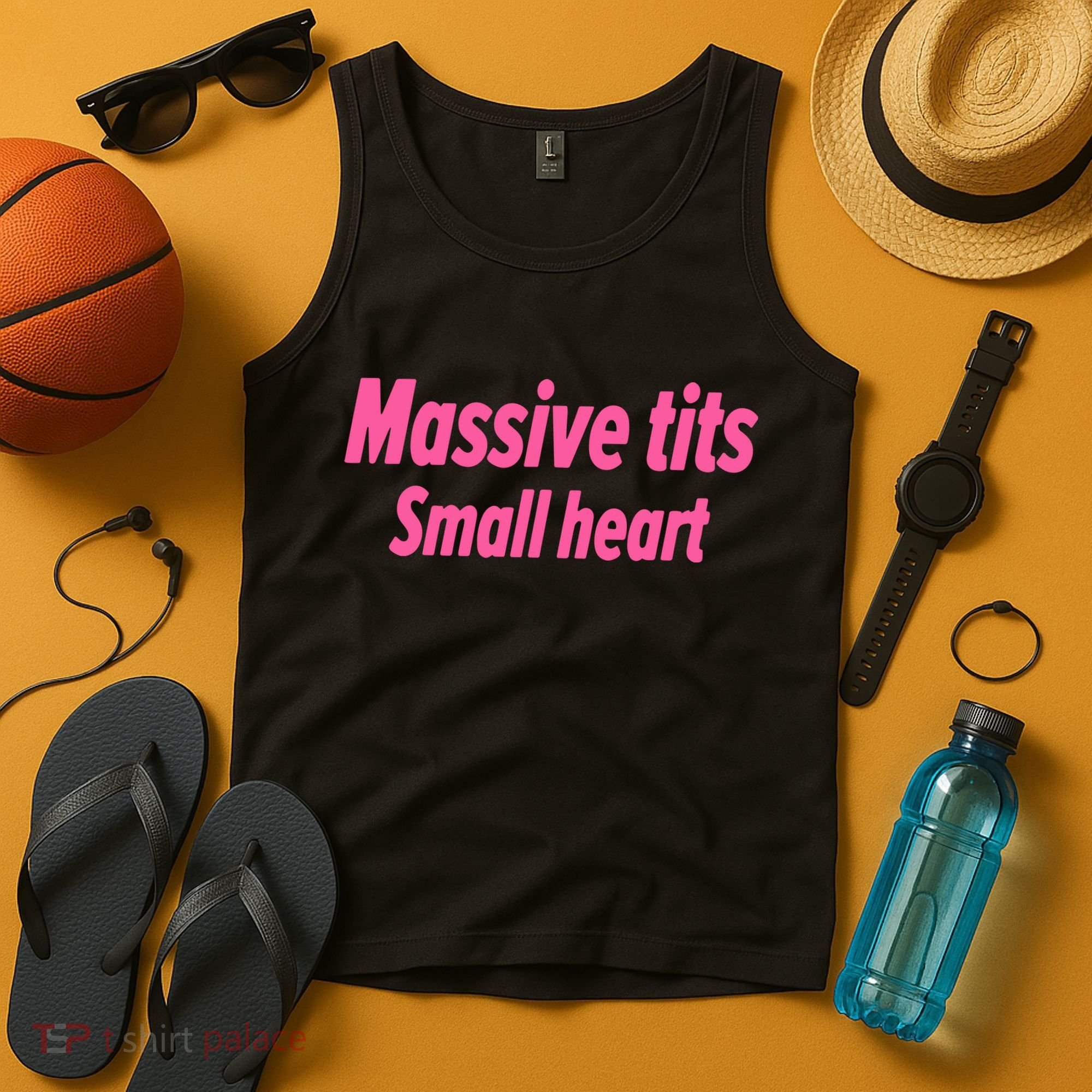 Massive Tits Small Heart Tank Top