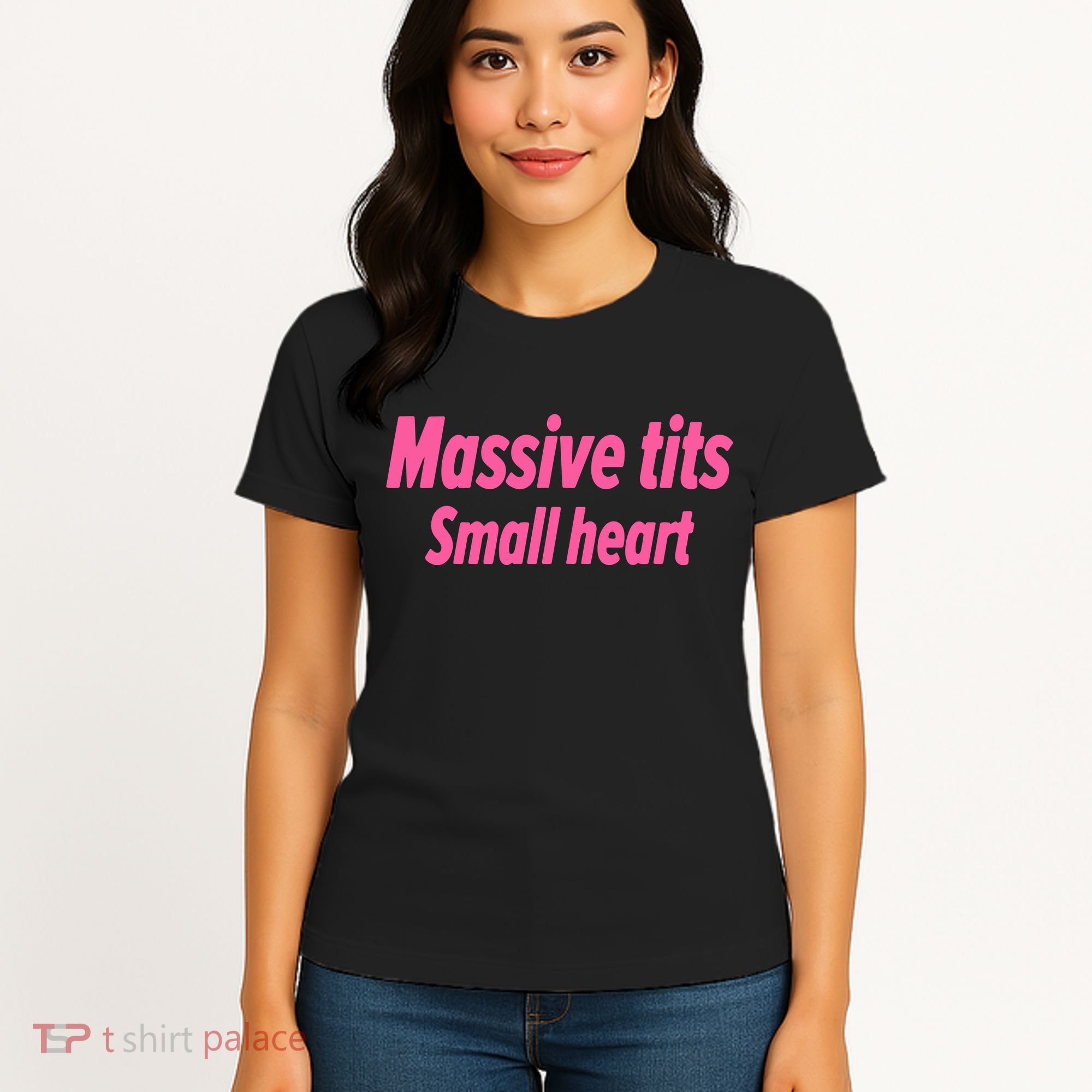 Massive Tits Small Heart Women's T-Shirt