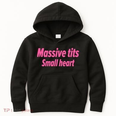 Massive Tits Small Heart Kids Hoodie