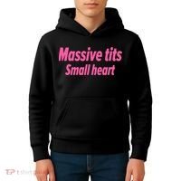 Massive Tits Small Heart Kids Hoodie thumb 4