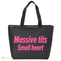Massive Tits Small Heart Tote Bag thumb 0