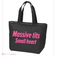 Massive Tits Small Heart Tote Bag thumb 3