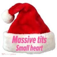 Massive Tits Small Heart Santa Hat thumb 0