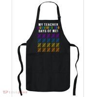 My Teacher Survived 100 Days Of Me Funny Apron thumb 0