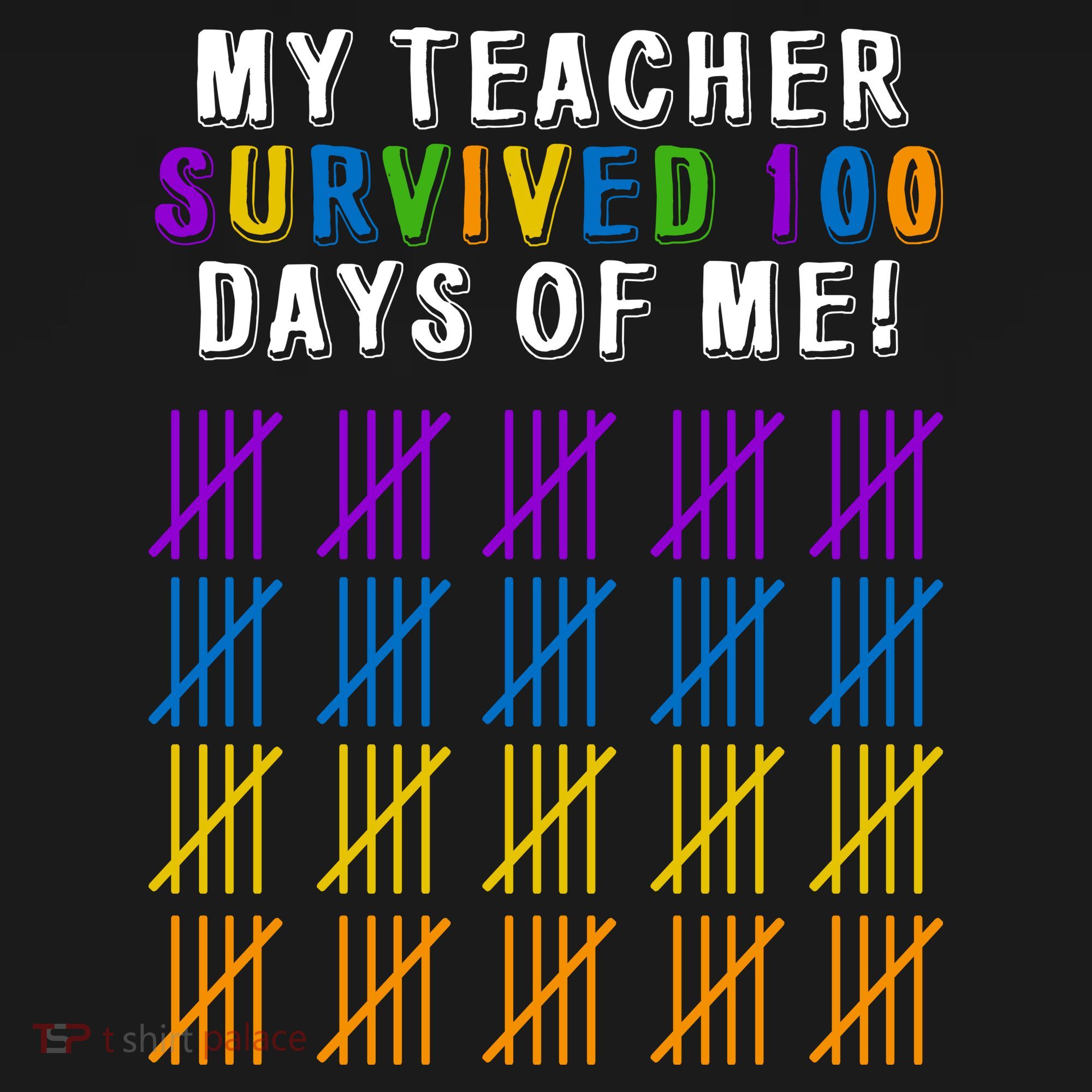 My Teacher Survived 100 Days Of Me Funny Women's Hoodie