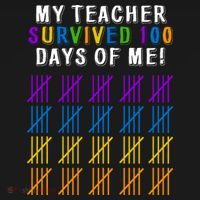 My Teacher Survived 100 Days Of Me Funny Mousepad thumb 1
