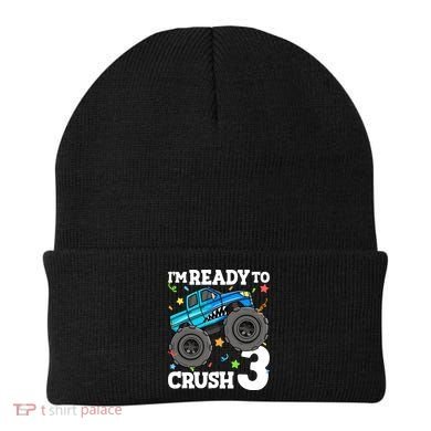 Monster Truck Shark 3rd Birthday Boy 3 Three Beanie