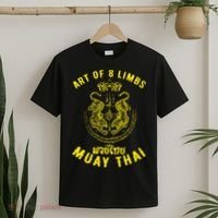 MMA Tiger Street fight Muay Thai Kickboxing  T-Shirt thumb 2
