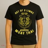 MMA Tiger Street fight Muay Thai Kickboxing  T-Shirt thumb 3