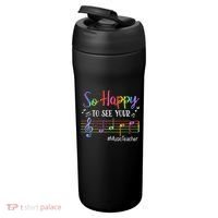 Music Teacher So Happy To See Your Face Back To School Funny 24oz Duet Stainless Steel Tumbler thumb 3