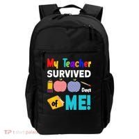 My Teacher Survived 100 Days Of Me Backpack thumb 0