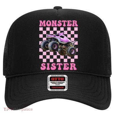 Monster Truck Sister Monster Truck Are My Jam Truck Lovers Gift Hat