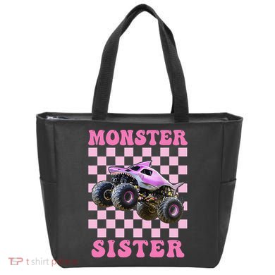 Monster Truck Sister Monster Truck Are My Jam Truck Lovers Gift Tote Bag