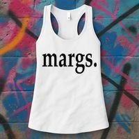 Margs - That Says Margs - Pool Party Parties Vacation Fun Women's Tank Top thumb 3