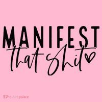 Manifest That Shit Attraction Law Spiritual Yoga Meditation Coaster thumb 2