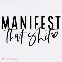 Manifest That Shit Attraction Law Spiritual Yoga Meditation Women's Hoodie thumb 2