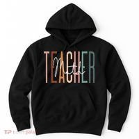 Math Teacher Squad Team Coach Mathematics Hoodie thumb 0