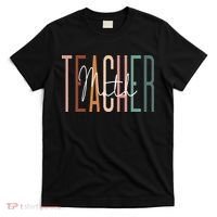 Math Teacher Squad Team Coach Mathematics T-Shirt thumb 0