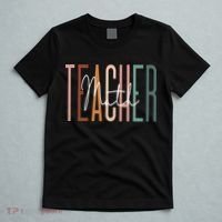 Math Teacher Squad Team Coach Mathematics T-Shirt thumb 5