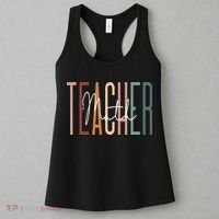 Math Teacher Squad Team Coach Mathematics Women's Tank Top thumb 3
