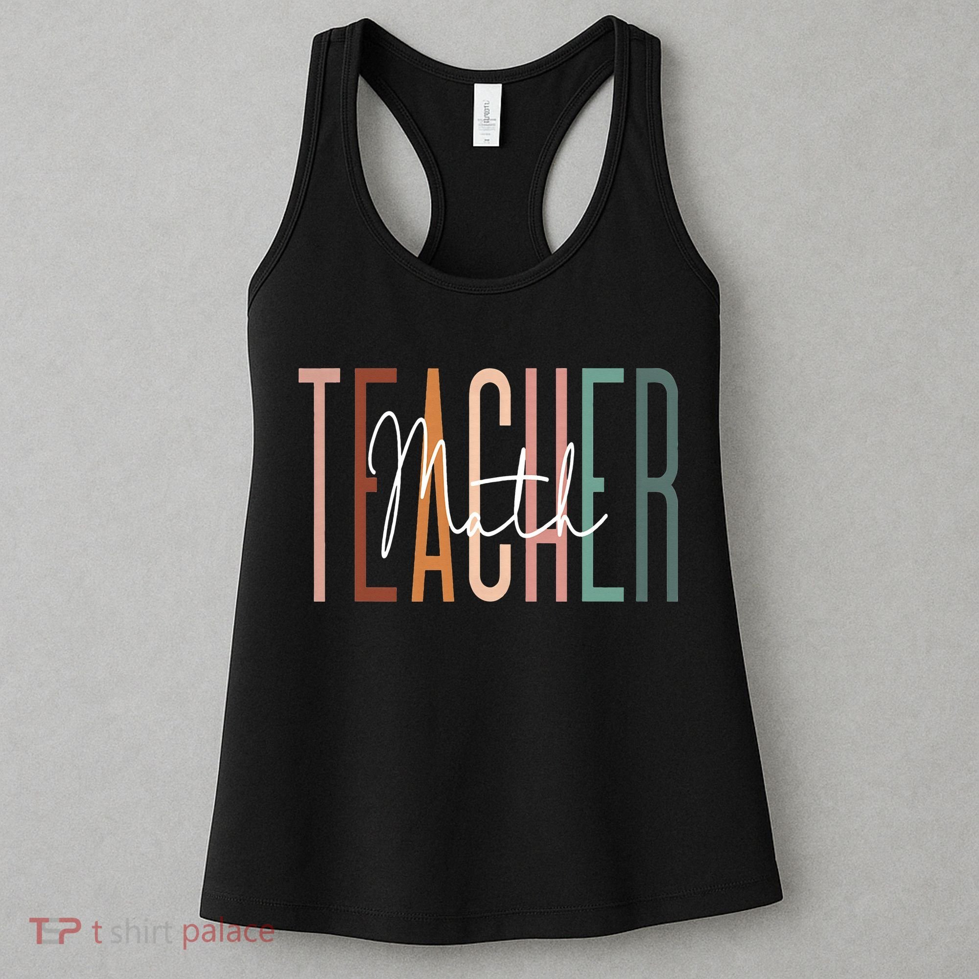 Math Teacher Squad Team Coach Mathematics Women's Tank Top