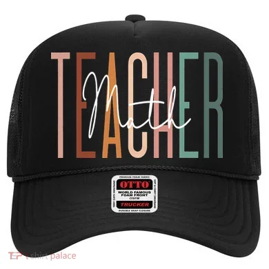 Math Teacher Squad Team Coach Mathematics Hat