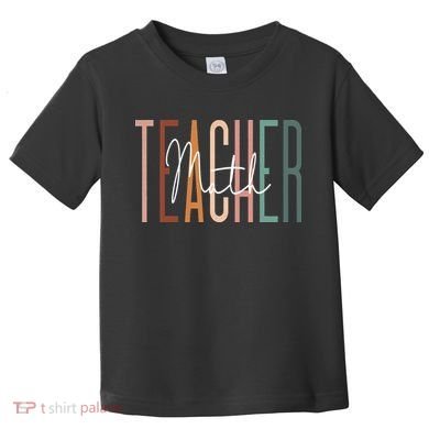Math Teacher Squad Team Coach Mathematics Toddler T-Shirt