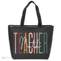 Math Teacher Squad Team Coach Mathematics Tote Bag thumb 0