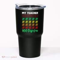 My Teacher Survived 100 Days Of Me School Funny Costume Tumbler thumb 0