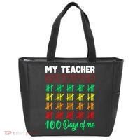 My Teacher Survived 100 Days Of Me School Funny Costume Tote Bag thumb 0