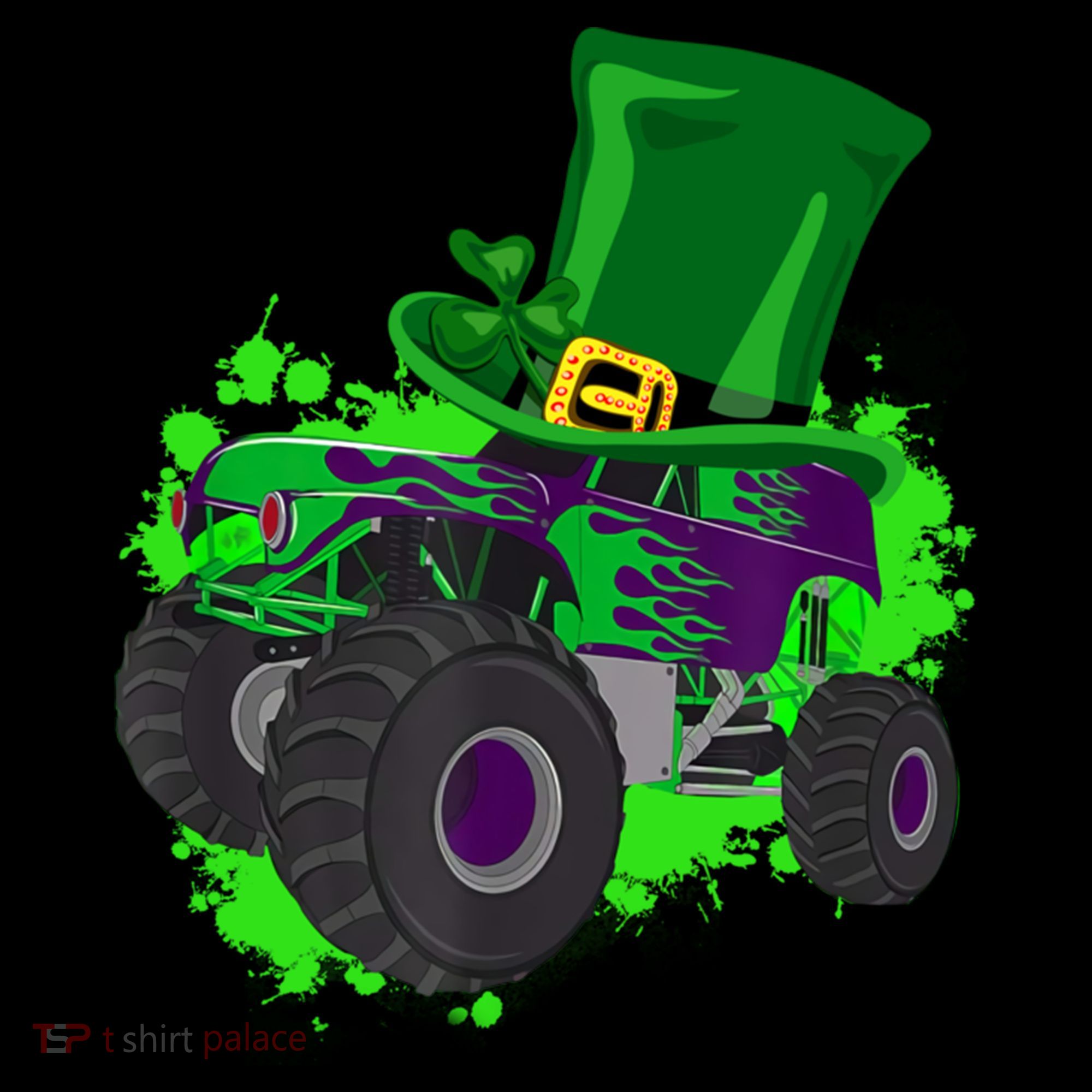 Monster Trucks St Patrick's Day Adults And Cool Gift Coffee Mug