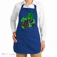 Monster Trucks St Patrick's Day Adults And Cool Gift Apron thumb 2