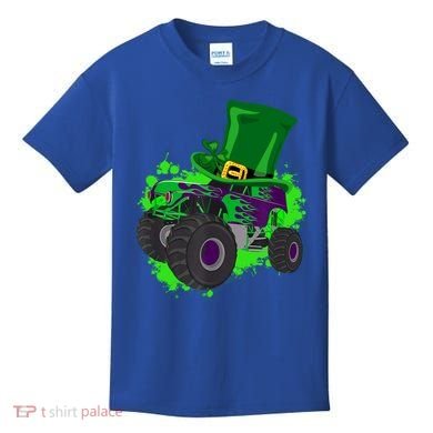 Monster Trucks St Patrick's Day Adults And Cool Gift Kids T-Shirt