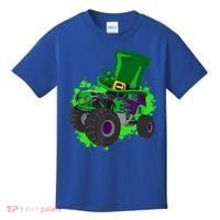 Monster Trucks St Patrick's Day Adults And Cool Gift Kids T-Shirt thumb 0