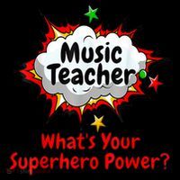 Music Teacher Superhero Funny Comic Tee Hoodie thumb 7