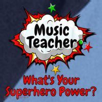 Music Teacher Superhero Funny Comic Tee Raglan Baseball Sleeve Shirt thumb 2